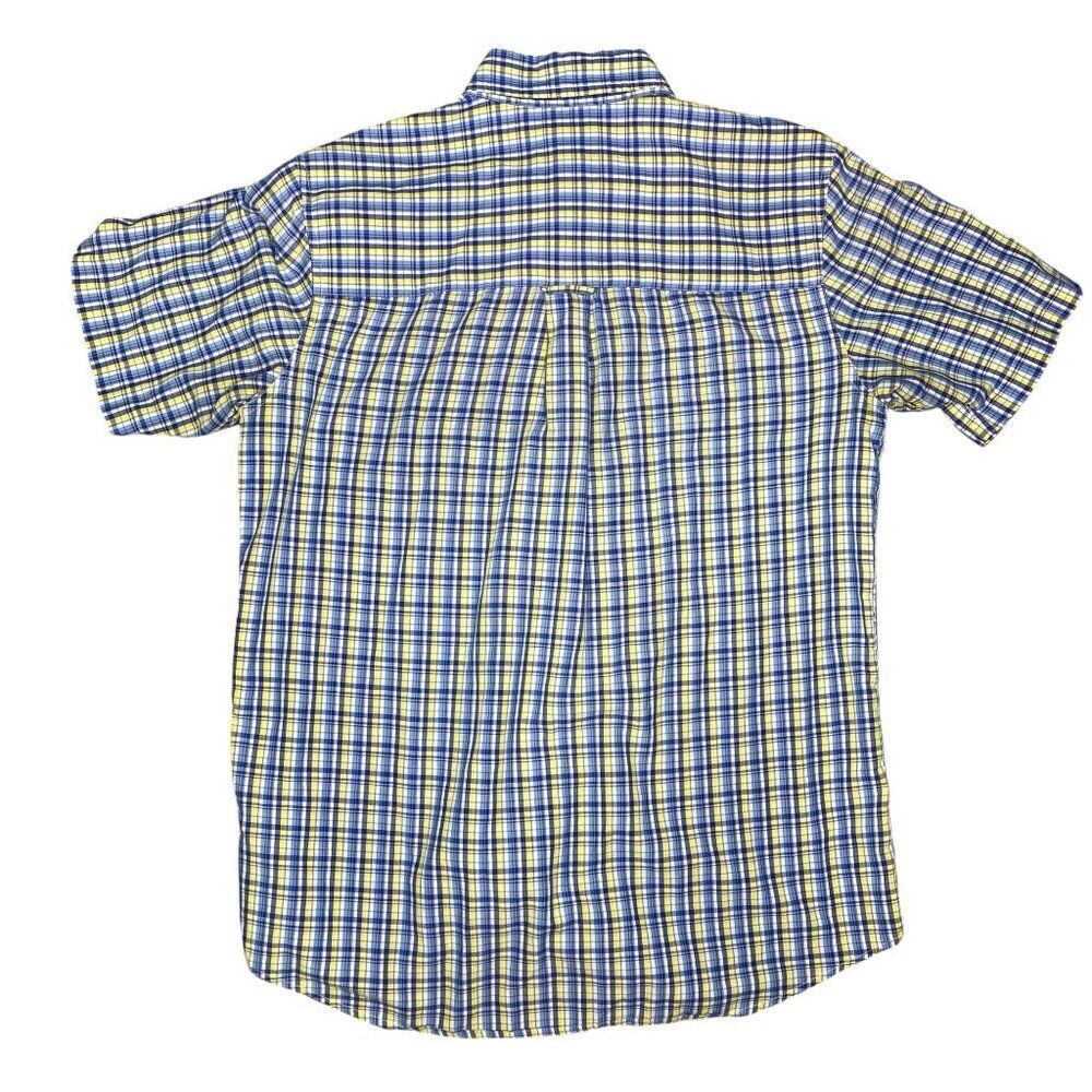 Chaps Button Front Short Sleeve Size Medium - image 3